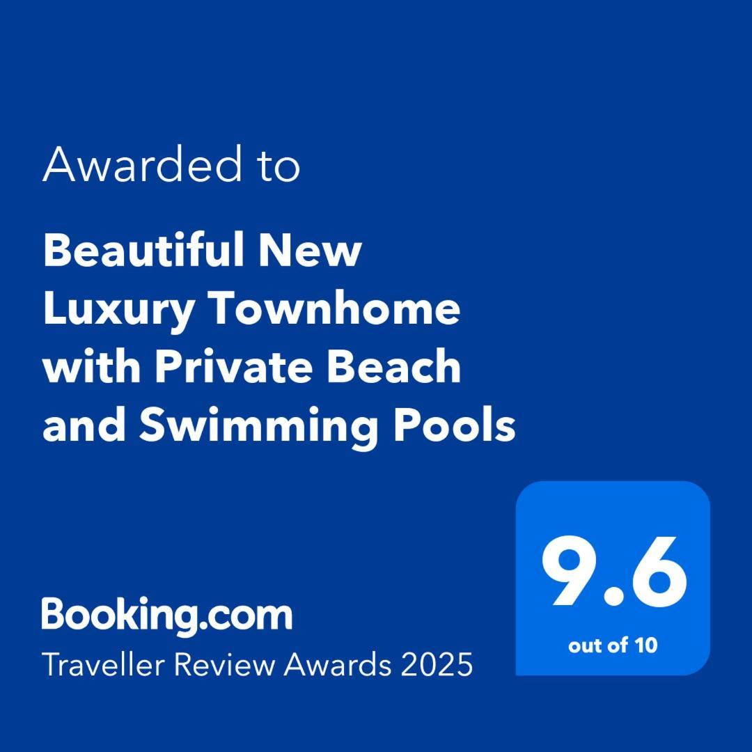Beautiful New Luxury Townhome With Private Beach And Swimming Pools Ruskin Eksteriør bilde